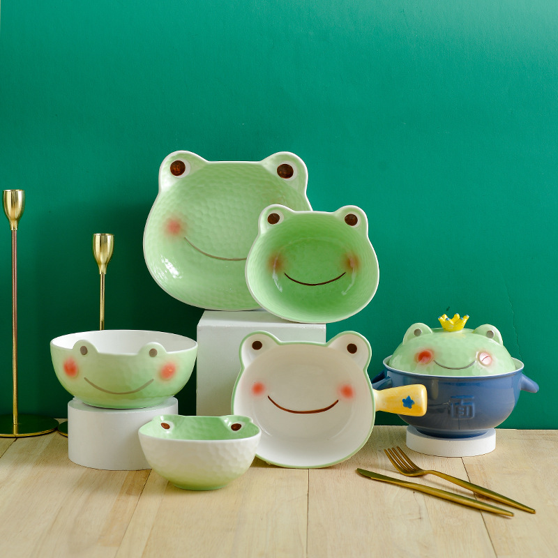 Japanese Lifestyle Goods - Tigela e prato de cerâmica japonesa