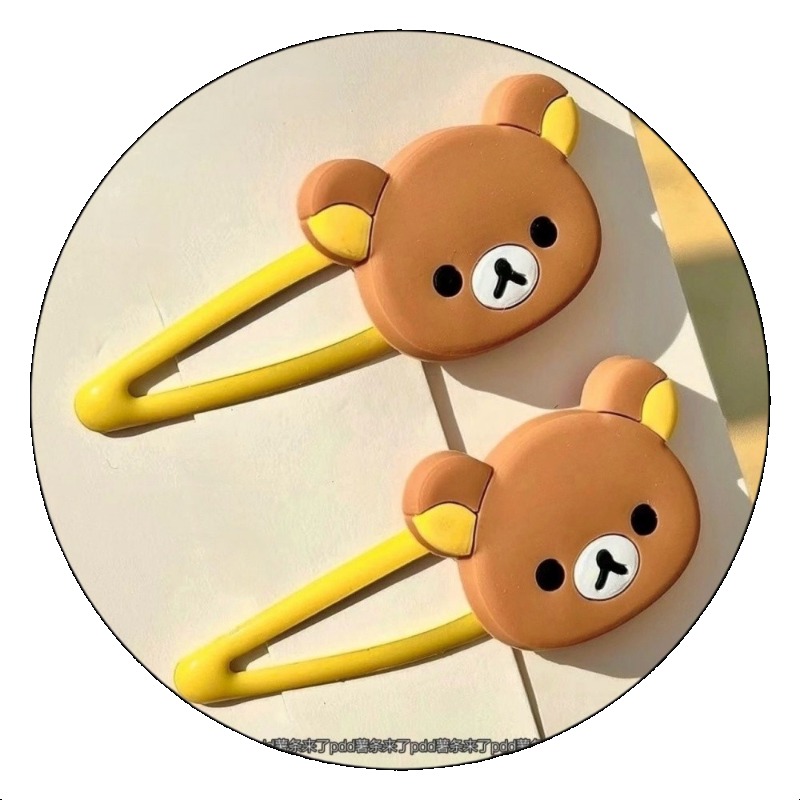 Japanese Lifestyle Goods - Presilhas de Cabelo Fofas Rilakkuma Estilo