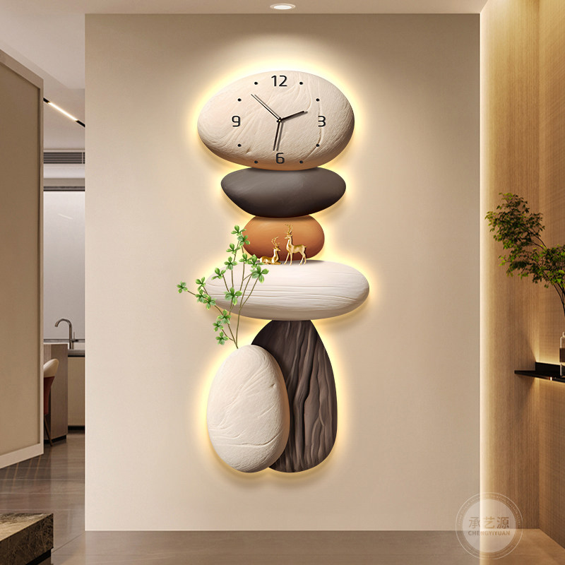 Japanese Luxury Lifestyle - Relógio de Parede Estilo Japonês Único,
