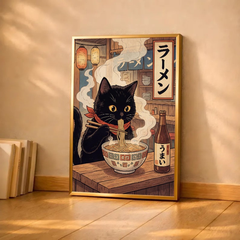 Pôster de Comida Japonesa Vint - Japanese Food Lifestyle avaliação e preço