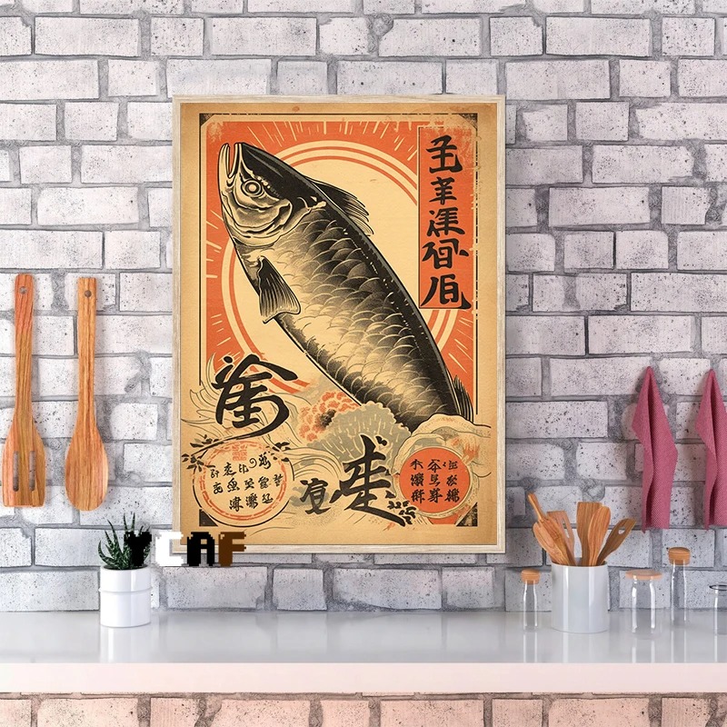 Cartaz de comida estilo japonê - Japanese Food Lifestyle avaliação e preço