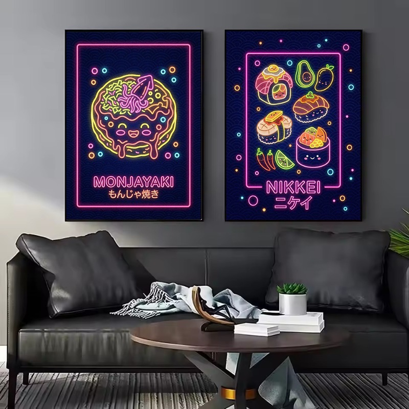 Pôster de Ilustração Kawaii de - Japanese Food Lifestyle avaliação e preço