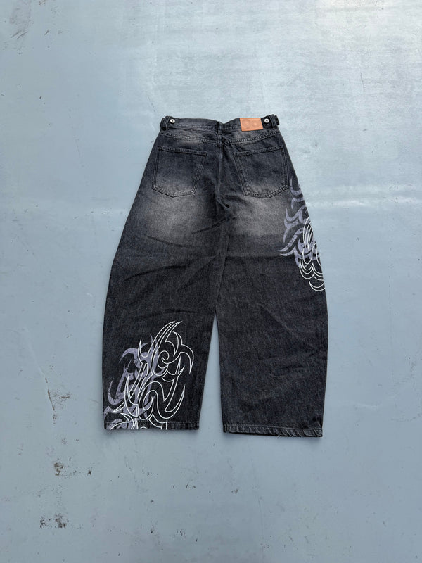Calças Jeans Harajuku Góticas  - Japanese Lifestyle Goods avaliação e preço