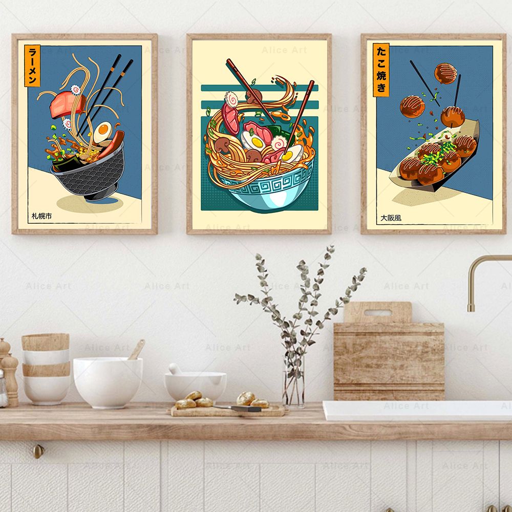 Estilo japonês cartaz de cozin - Japanese Food Lifestyle avaliação e preço